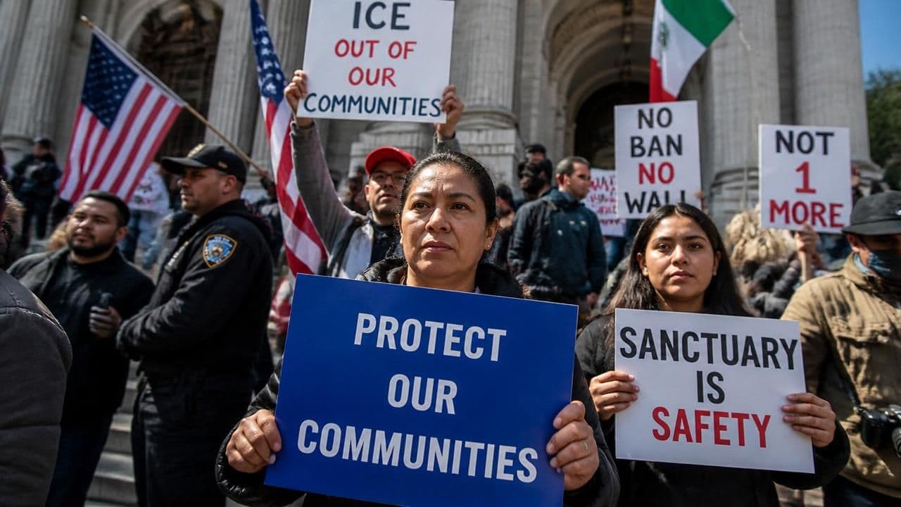 Sanctuary Showdown: Trump’s Deportation Push Faces Resistance and Cooperation from States