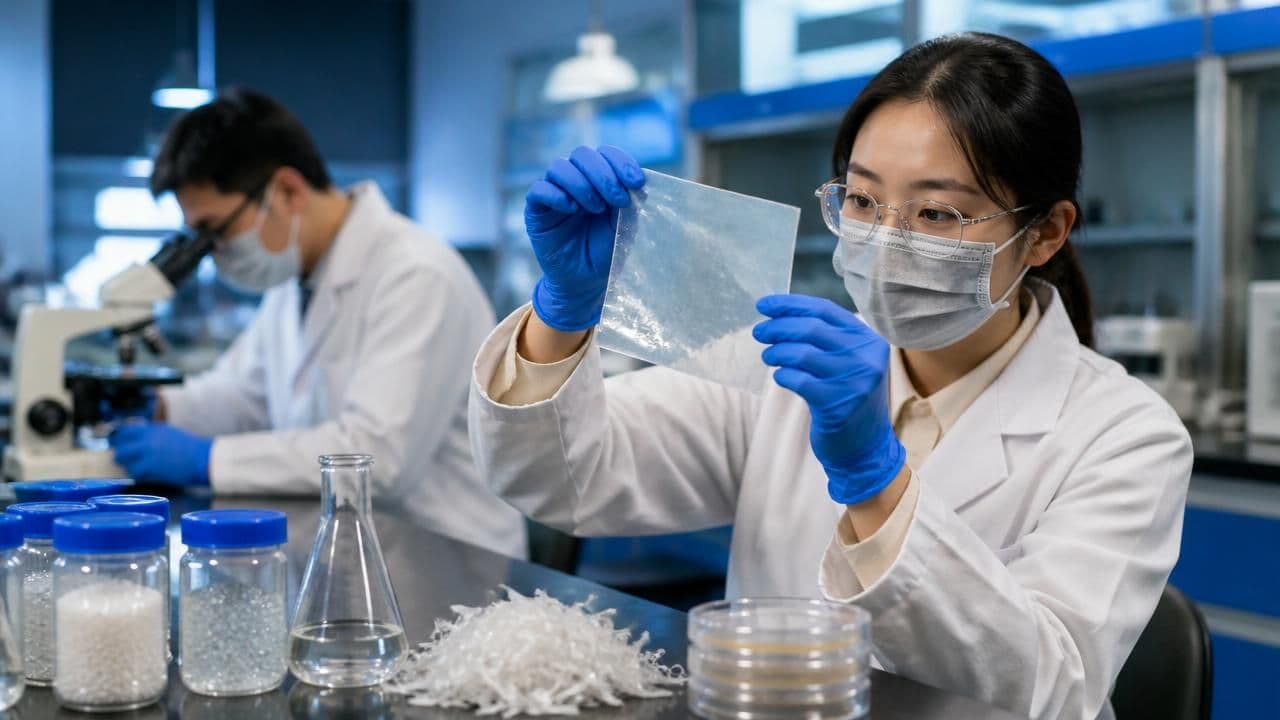 Chinese Scientists Create 'Living Plastic' That Self-Destructs in Six Days Without Microplastics