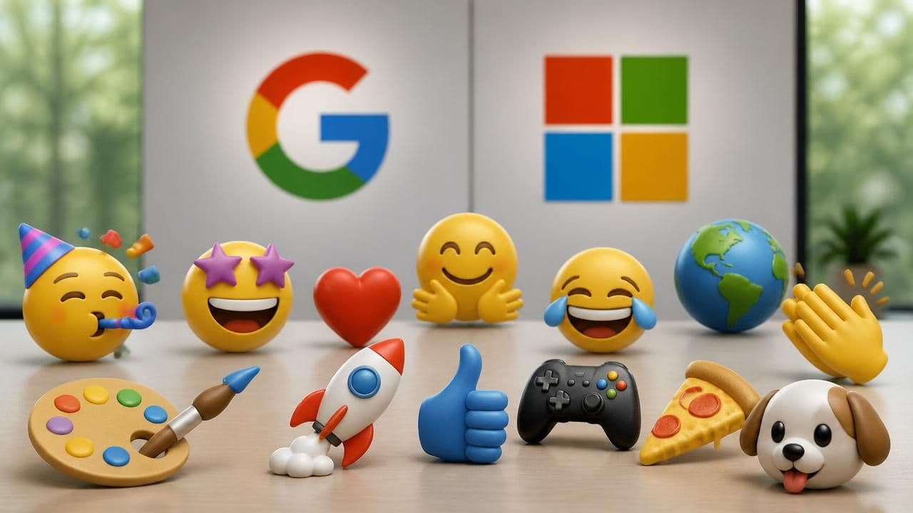 Google and Microsoft Open-Source 3D Emoji, Ushering in a New Era of Digital Expression