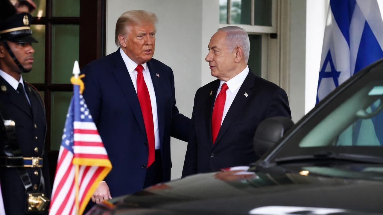 Netanyahu heads to Washington for first Trump meeting since Iran war began