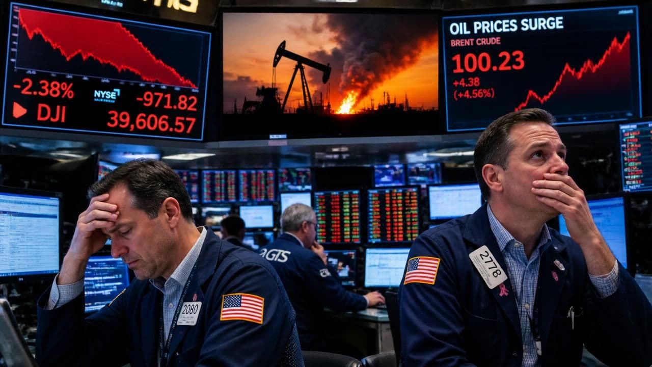 Oil Surge and Geopolitical Turmoil Drive Global Markets into Turmoil