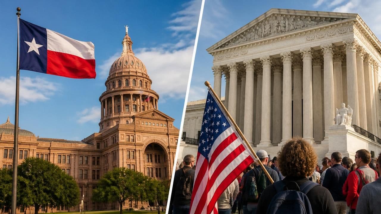Texas Online Safety Laws Face Judicial Split: Age Verification Upheld, Content Filtering Blocked