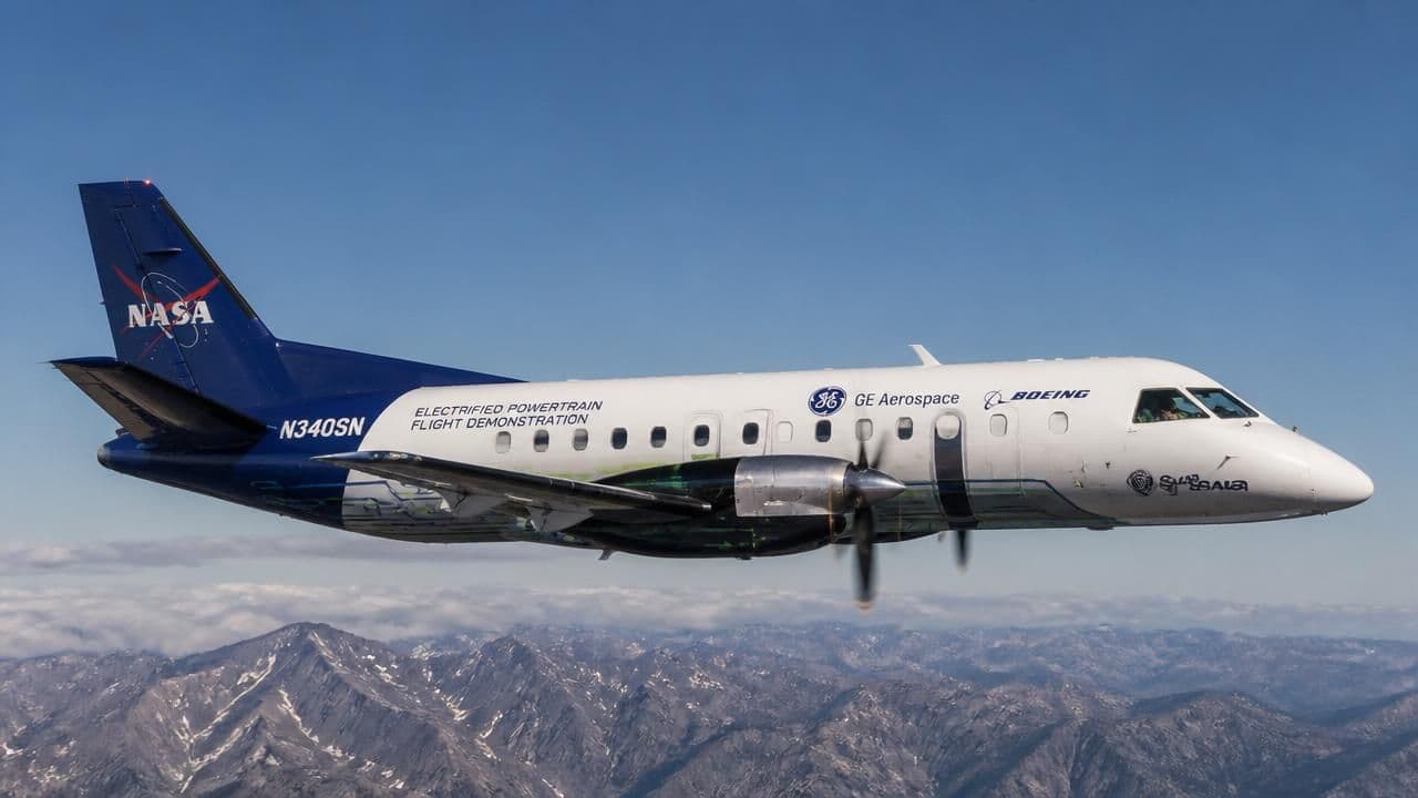 GE Aerospace and NASA Achieve First High-Altitude Hybrid-Electric Flight Above 30,000 Feet