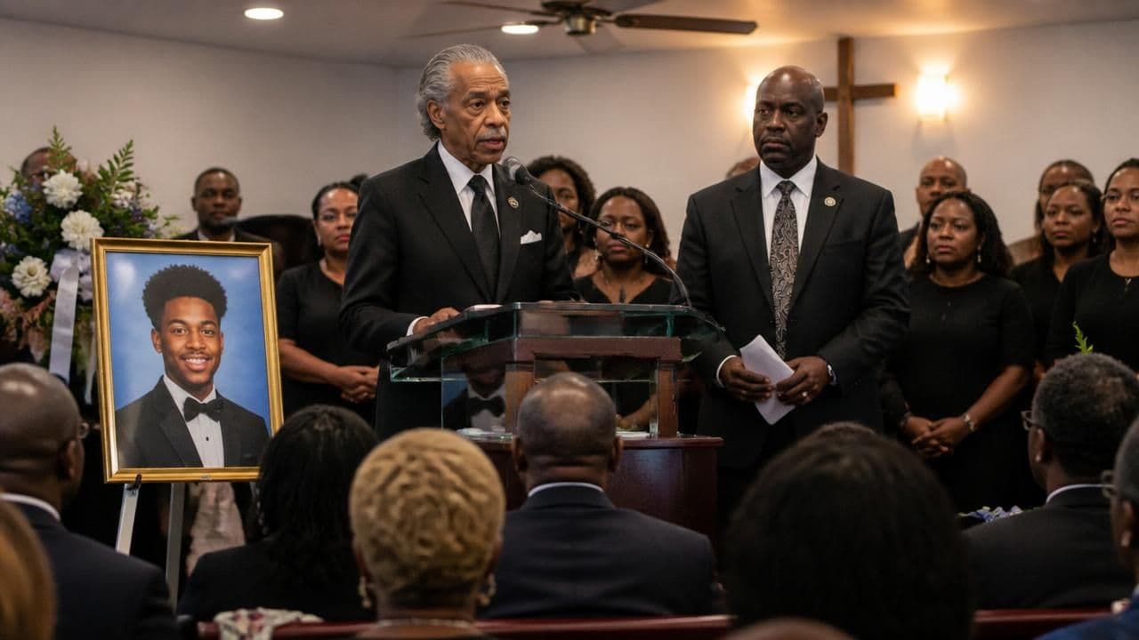 At Mississippi Funeral, Civil Rights Leaders Demand Justice for Nolan Wells, 18