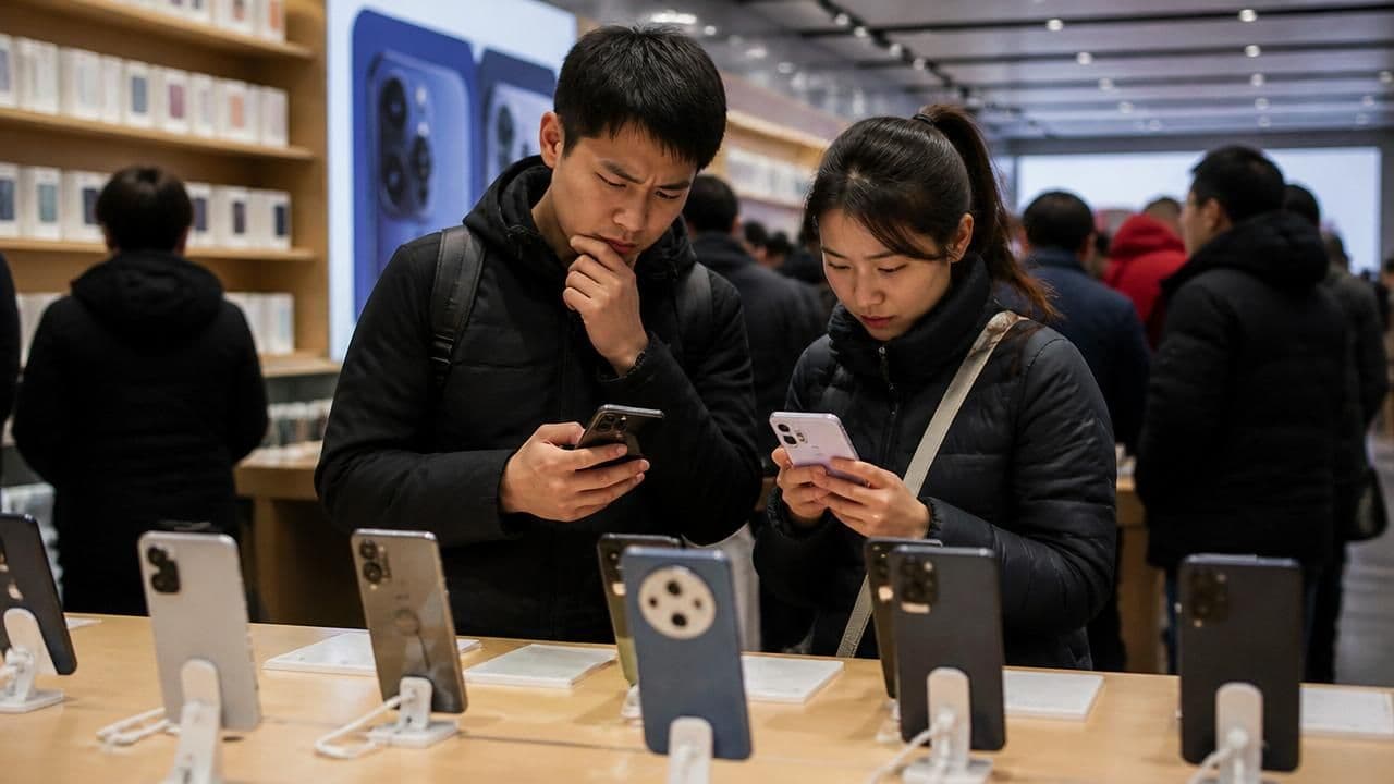 Global Smartphone Shipments Hit 13-Year Low as Memory Chip Shortage Bites