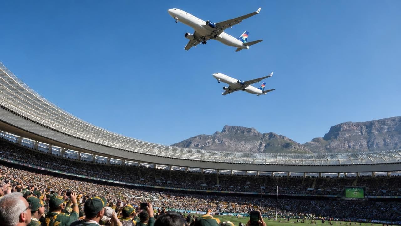 South African Airline Defends Daring Stadium Flyby That Sparked Safety Debate