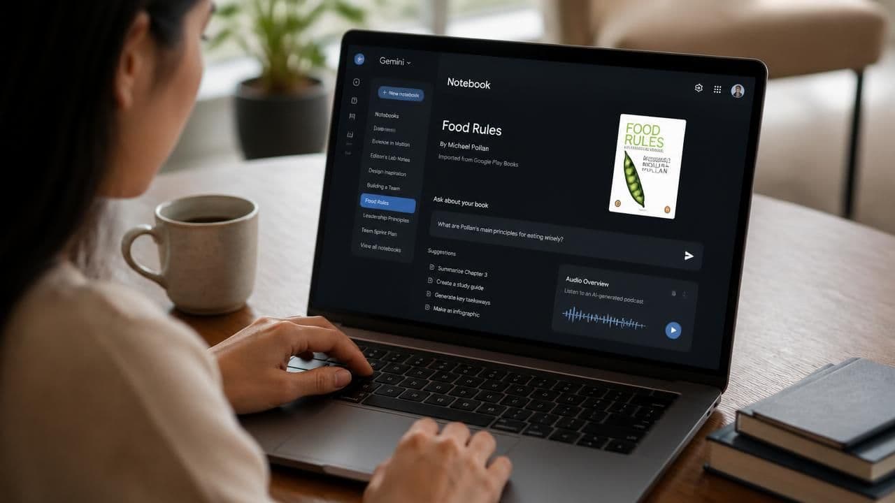 Google’s NotebookLM Now Lets You Chat With Your Play Books — Turning Reading Into an AI Conversation