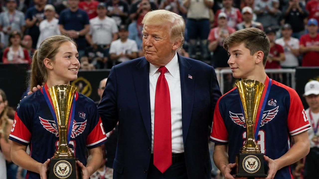 Trump Crowns Champions at Inaugural Patriot Games Amid Fanfare and Controversy
