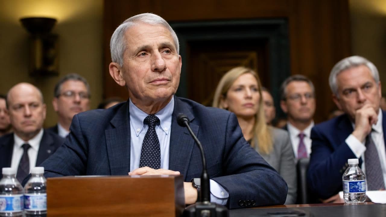 Fauci Faces Contempt Vote After Fifth Amendment Standoff in Senate Hearing