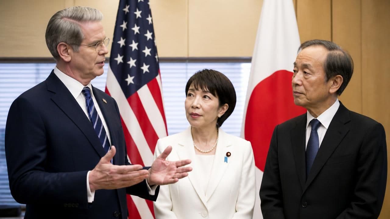 Bessent Urges Japan Rate Hikes, Hails Yen Intervention as Tariff Deal Nears