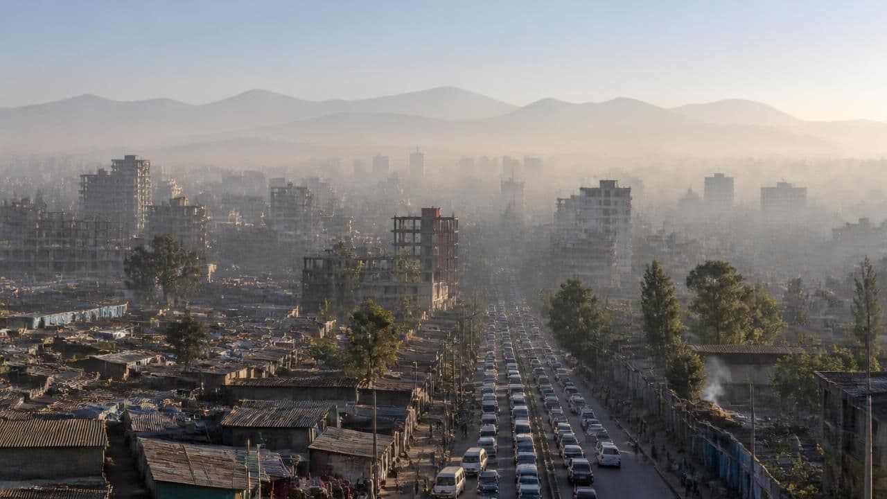 NASA MAIA Study Reveals Severe Black Carbon Pollution in Addis Ababa