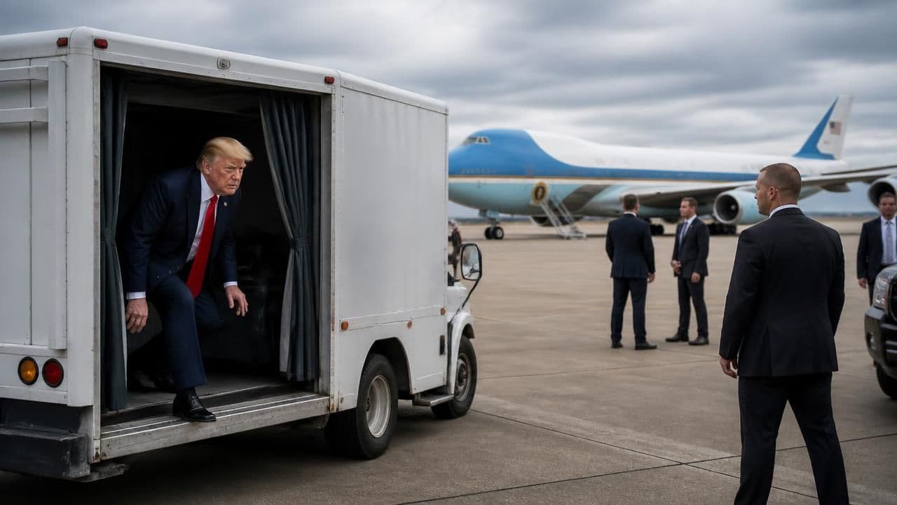 Trump Secretly Evacuated as Air Force One Flown as Decoy Amid Threat