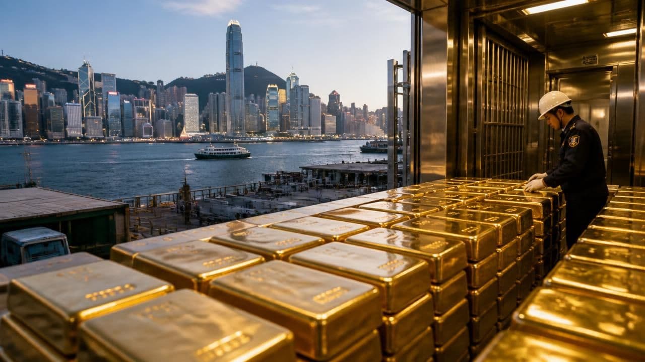 China's Gold Push Turns Hong Kong into Global Bullion Hub