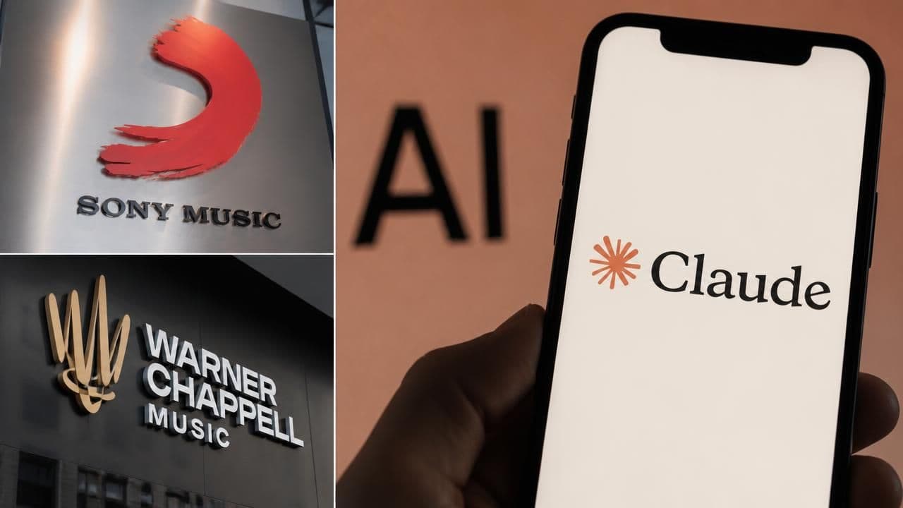 Sony Music and Warner Chappell Sue Anthropic Over Alleged 'Brazen' Copyright Theft in AI Training