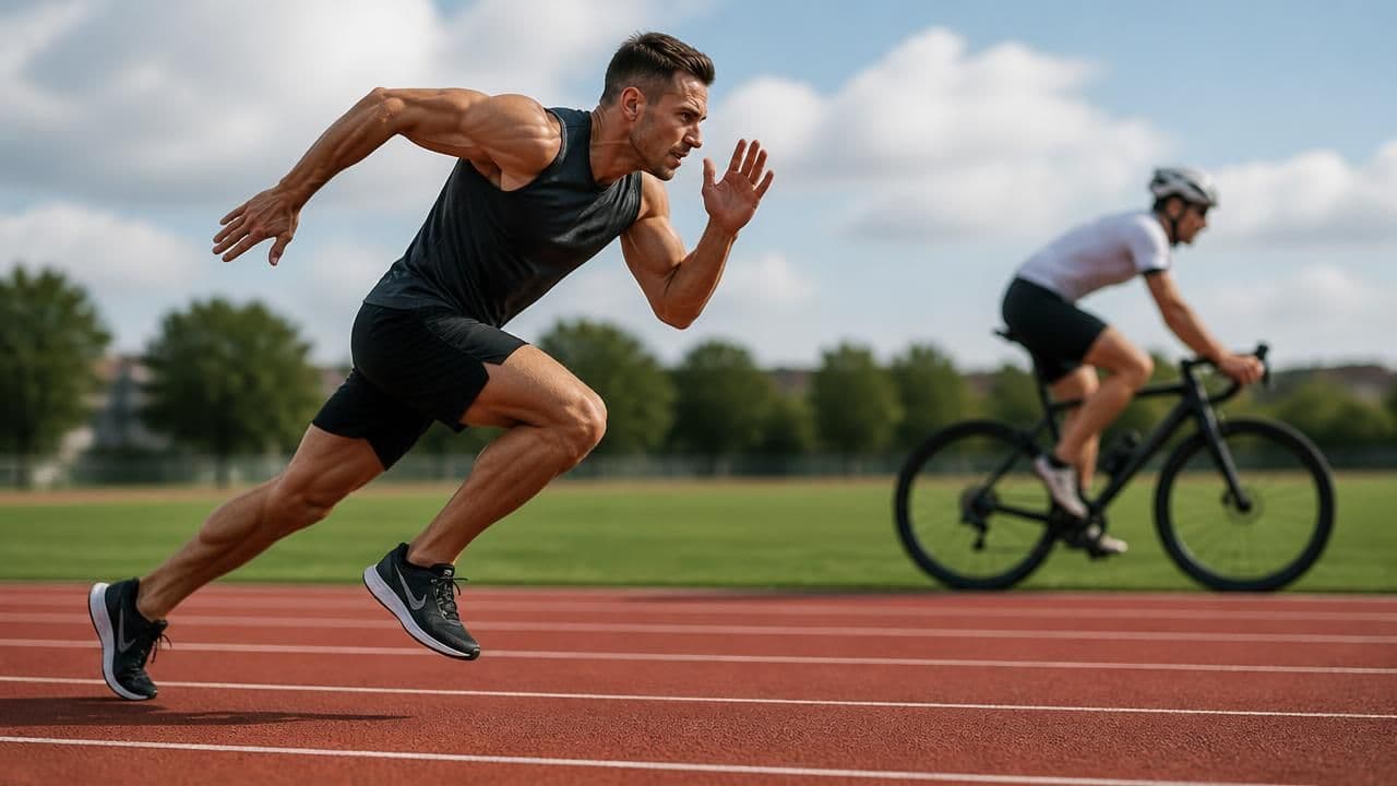 3 Minutes of Sprinting Reshapes Blood More Than 90 Minutes of Cycling, Study Finds