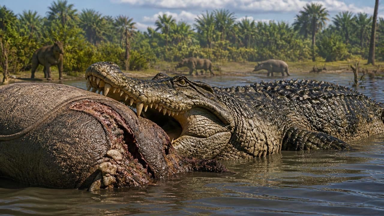Giant Crocodylian Purussaurus Was Key Predator in Miocene South America