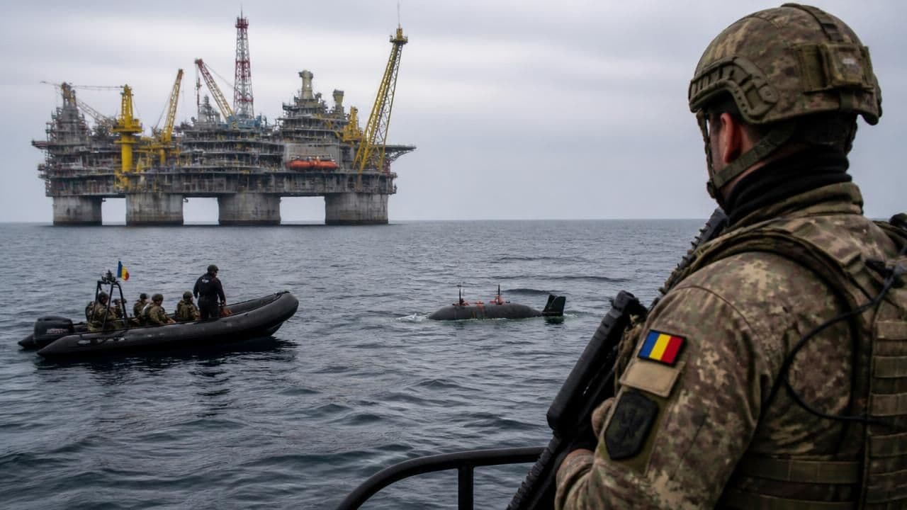 Russian Drones Near Romania Gas Project Highlight Energy Infrastructure Threat
