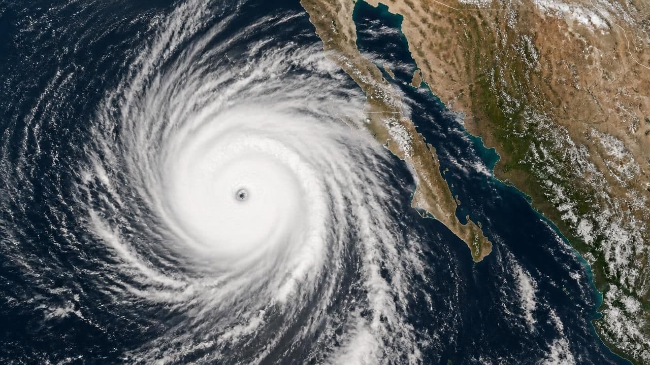 Hurricane Polo, Second-Most Intense East Pacific Storm on Record, Bears Down on Baja California