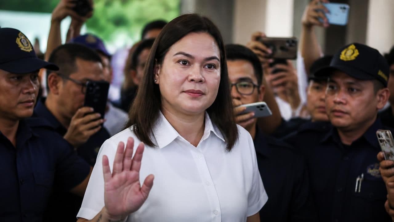 Philippine VP Sara Duterte Posts Bail After Arrest Order Over Alleged Threats Against Marcos