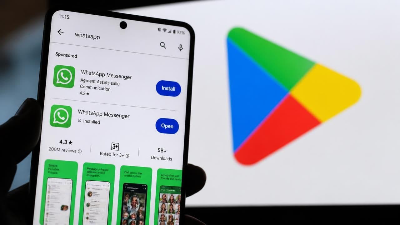 Fake WhatsApp Clone Hits 500,000 Downloads on Google Play, Days After Chrome Imposter