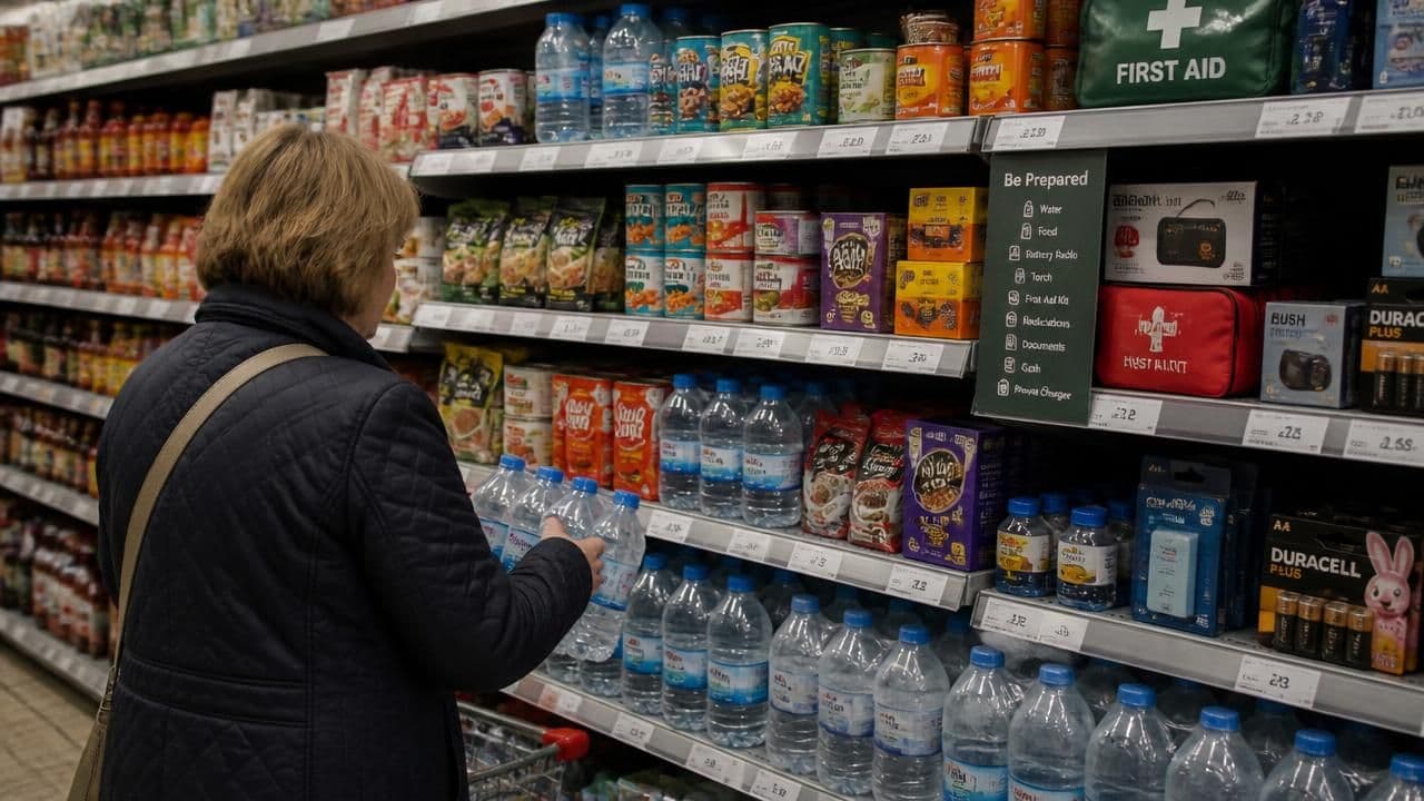 UK government tells every household to stockpile food and water in 'Be Ready' push