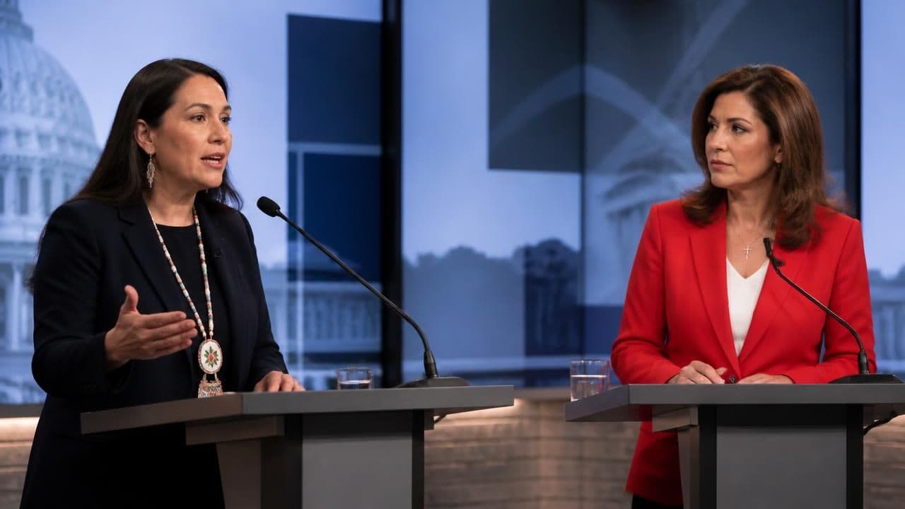 Fraud, affordability and Trump: Flanagan and Tafoya clash in Minnesota Senate debate