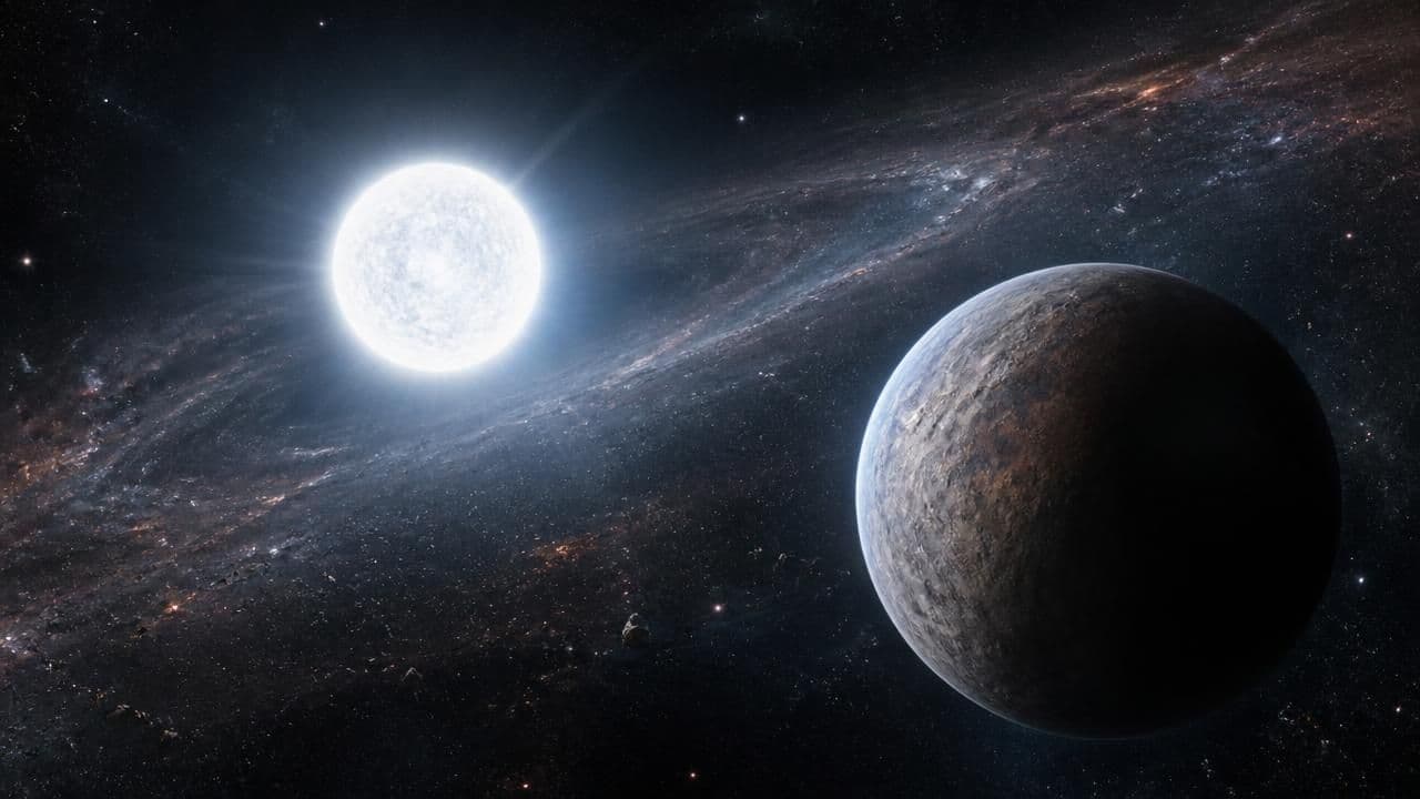 Hubble Data Reopens a Cosmic Cold Case: A White Dwarf That May Host a Second-Generation Planet