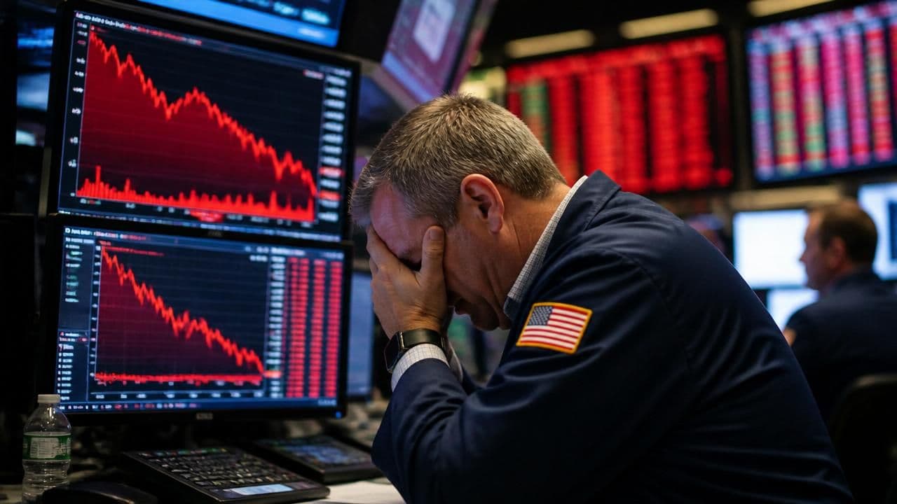 Chip Stocks Tumble on AI Spending Fears, Rally Loses Steam