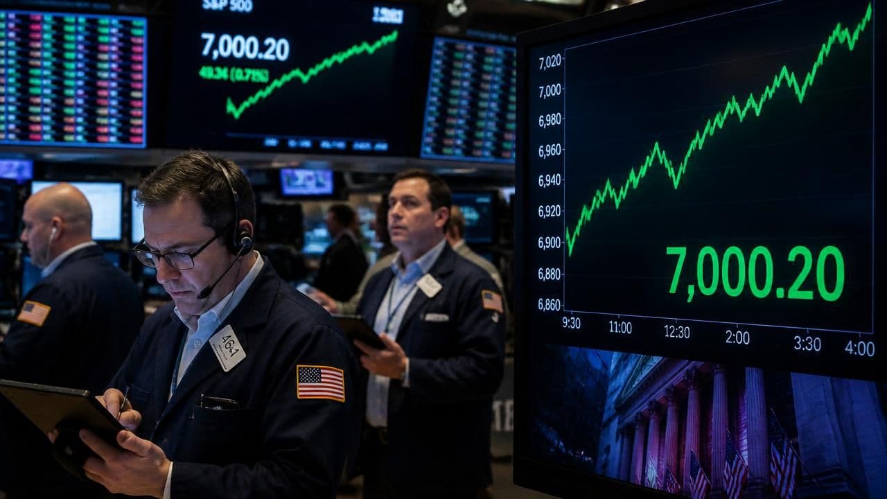 S&P 500 Surges Past 7,000 as Market Dynamics Shift: Hedge Funds Pivot, JPMorgan Raises Target