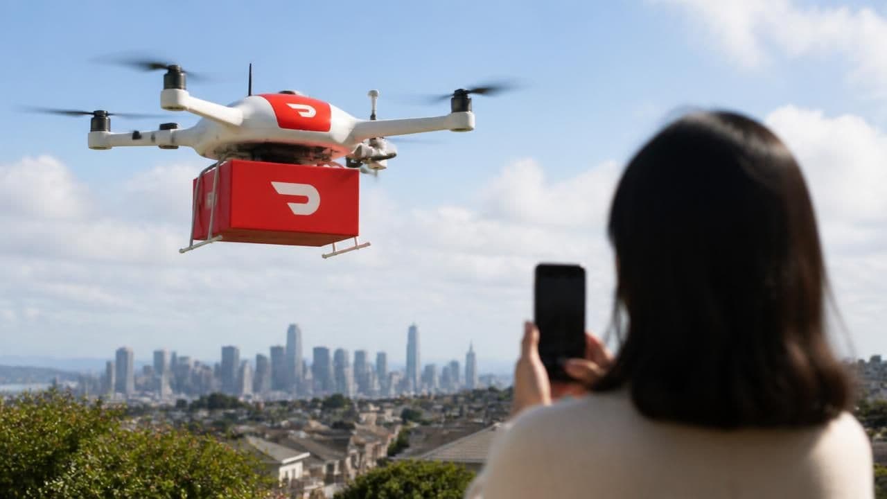 DoorDash Launches Drone Delivery Division, Secures FAA Approval for Autonomous Airborne Service