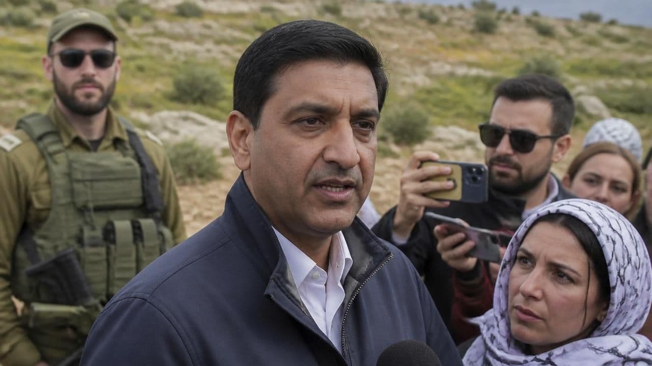 U.S. Congressman Ro Khanna Detained by Israeli Settlers in West Bank