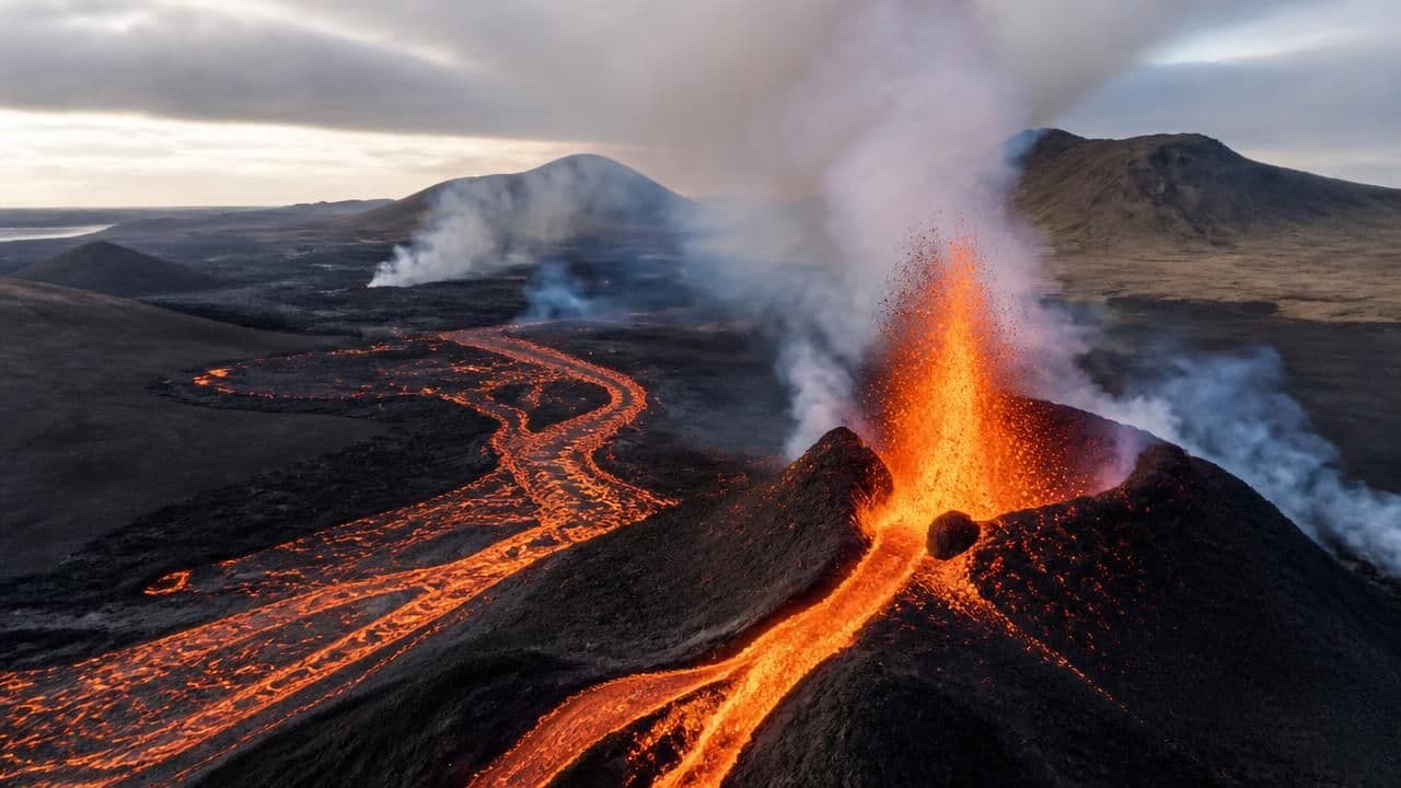 Volcanoes: From Krakatoa's Devastation to Mars' Ancient Peaks
