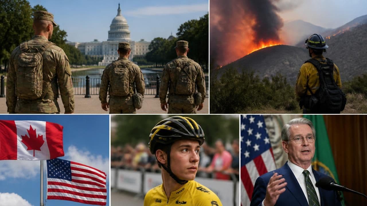 Morning Briefing: Trade Wars, Wildfires, and the Stories Shaping America