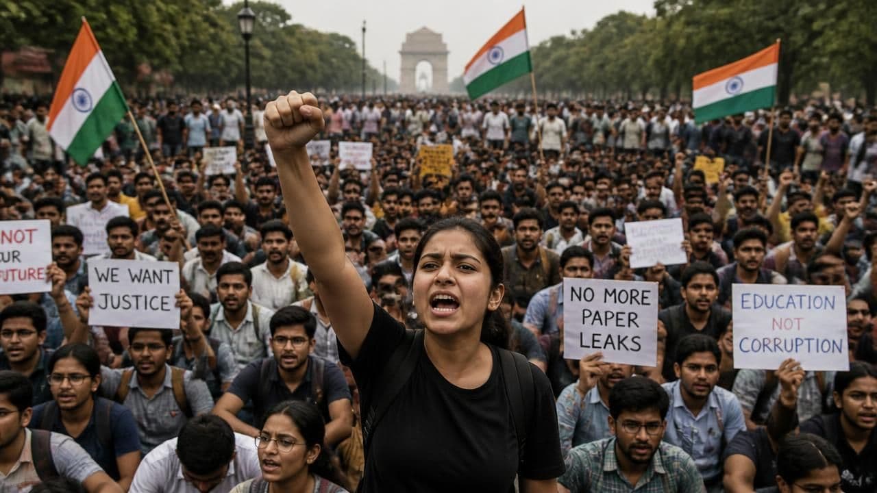 India's 'Cockroach' Youth Revolt: How Memes, Exam Leaks, and Unemployment Shook Modi's Government