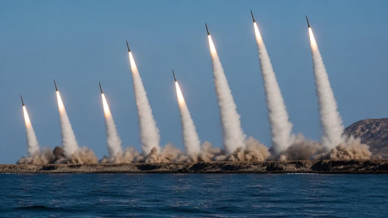 North Korea Fires 10 Missiles in Rebuff to Trump's Diplomatic Overture