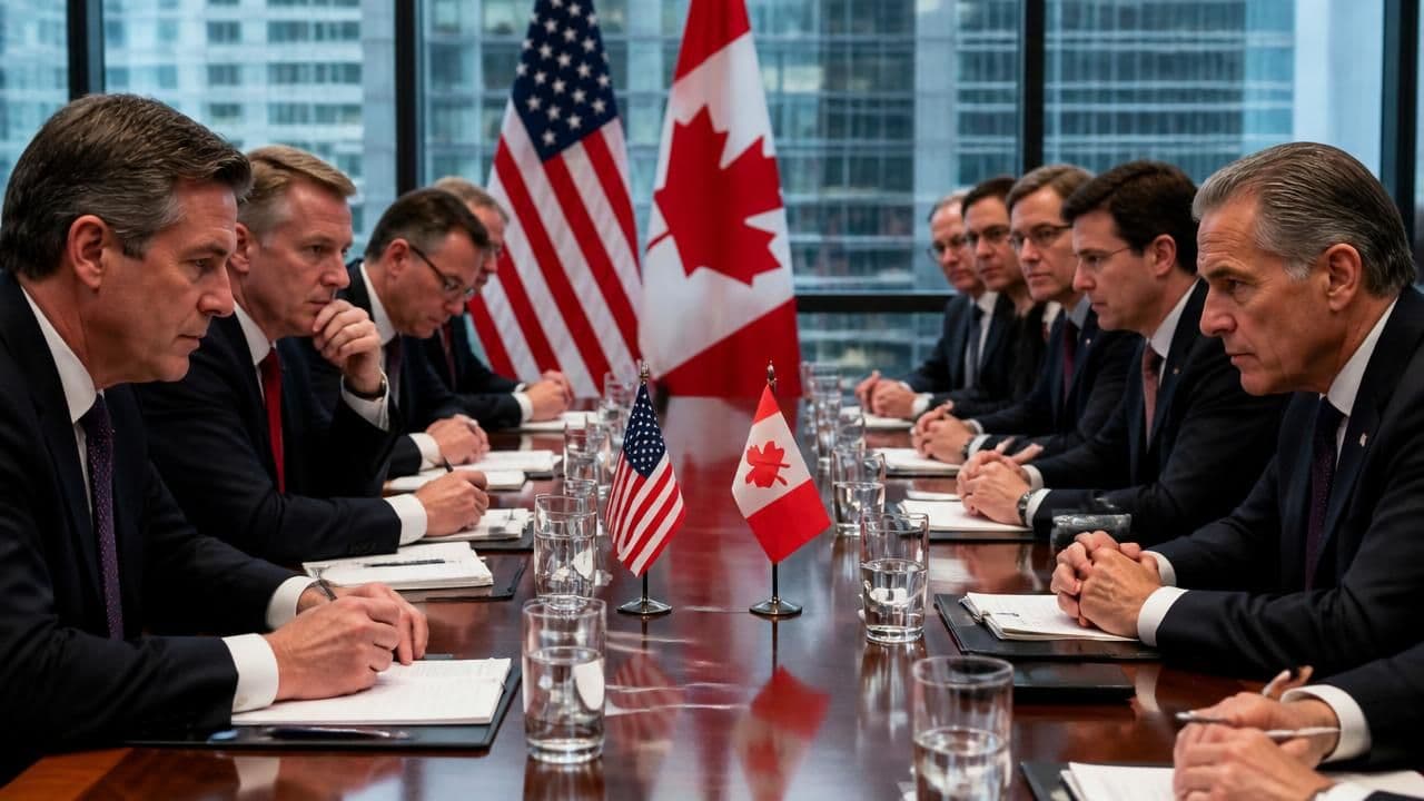 U.S.-Canada Trade Talks Collapse as 50% Tariffs Take Effect, Escalating Economic War