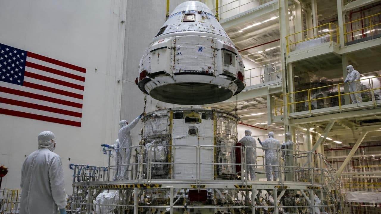 Artemis III Takes Shape as NASA Joins Orion Crew and Service Modules