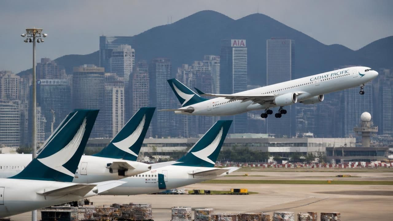 Hong Kong's Aviation Boom: Cathay Pacific Posts Best First-Half Profit Since 2010 as Passenger Traffic Jumps 11.7%