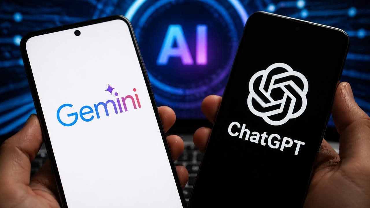 Gemini Joins ChatGPT in the Billion-User Club as AI Race Intensifies