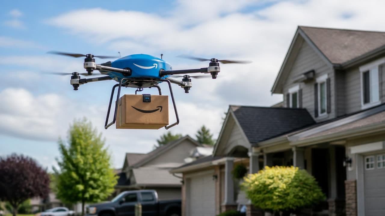 Amazon aims for delivery drones to reach nearly 500 US cities by end of 2026