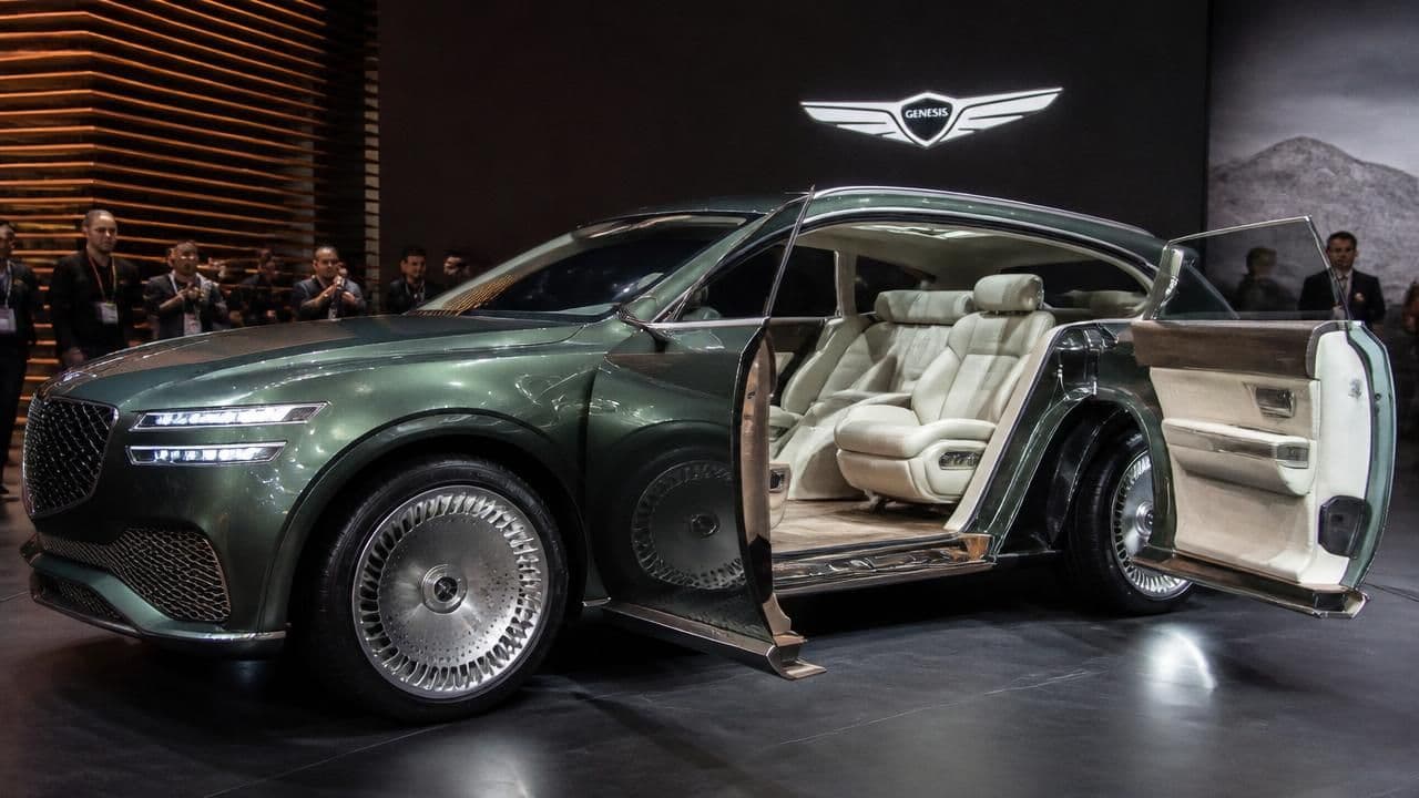 Genesis GV90 Debuts as Flagship Electric SUV with Coach Doors and Rolls-Royce Ambitions