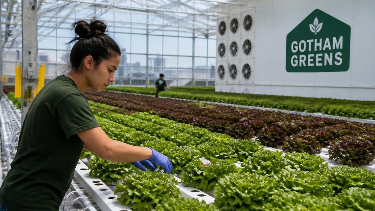 Gotham Greens Raises $310M as Cyclospora Outbreak Shakes Lettuce Industry