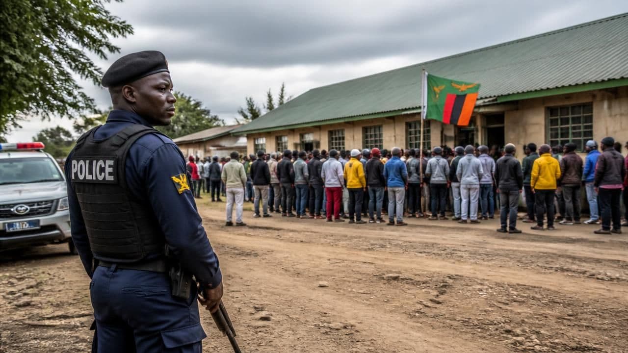 Zambia Suspends Vote Count Amid Violence as Tensions Mount in Presidential Election