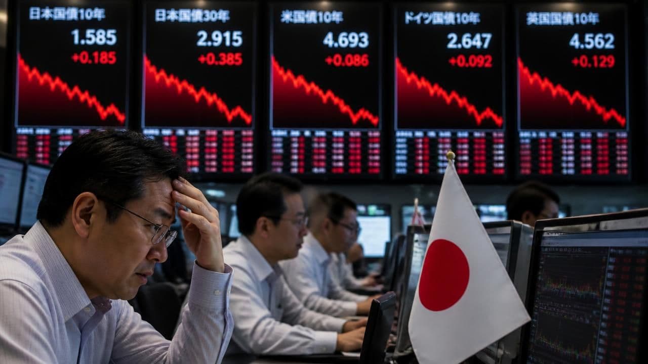 Global Bond Rout Deepens as Japan's Fiscal Warning Jolts Markets