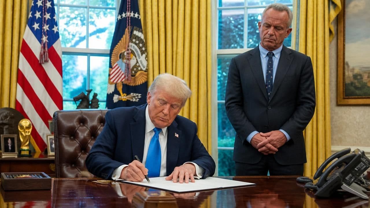 Trump and RFK Jr. Escalate Push to Overhaul Childhood Vaccine Schedule