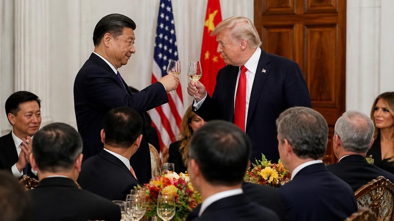 Trump Hosts Xi Jinping at State Dinner Featuring Sea Bass, Tech Titans and Nixon-Era Wine