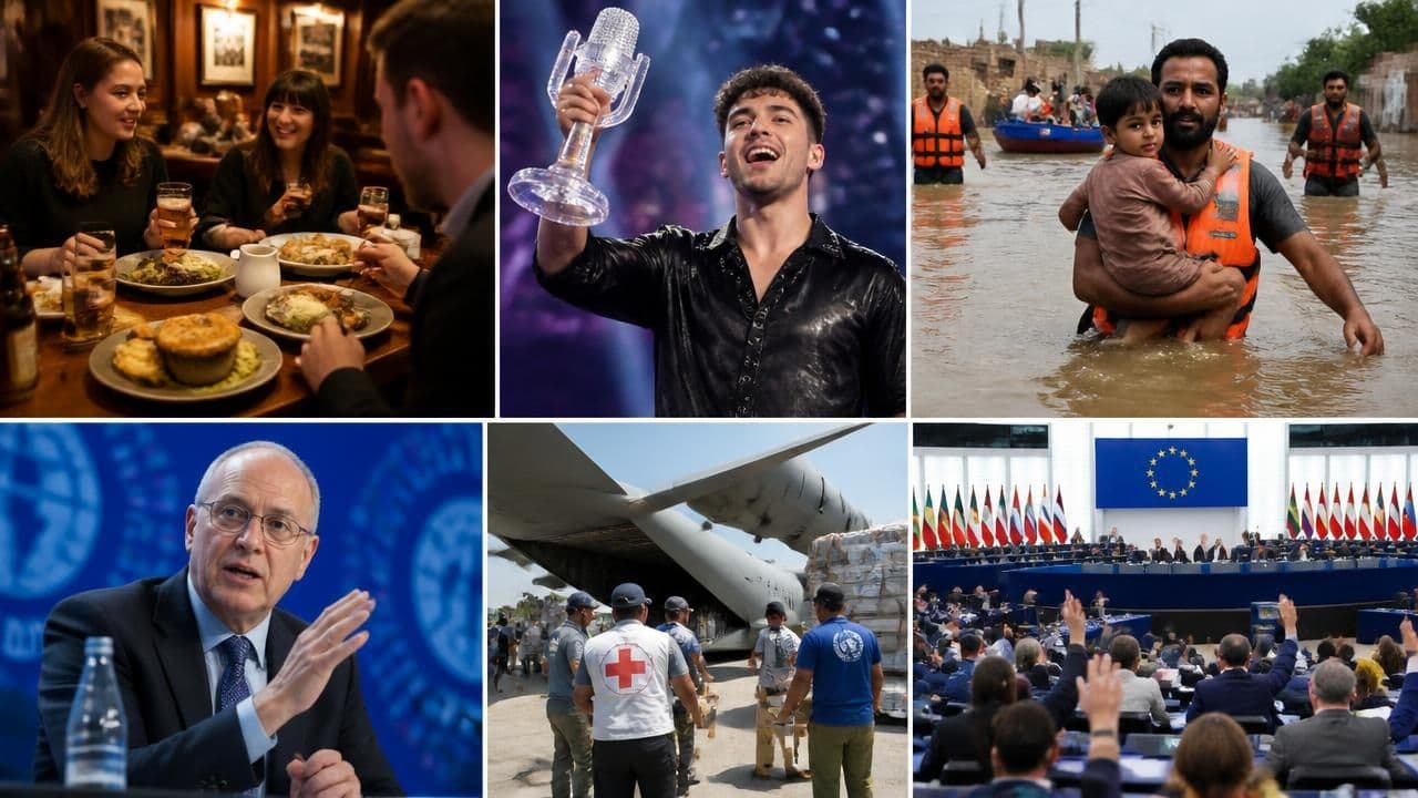 Global Pulse: From British Pub Food to Pakistan's Floods – A Week of Contrast