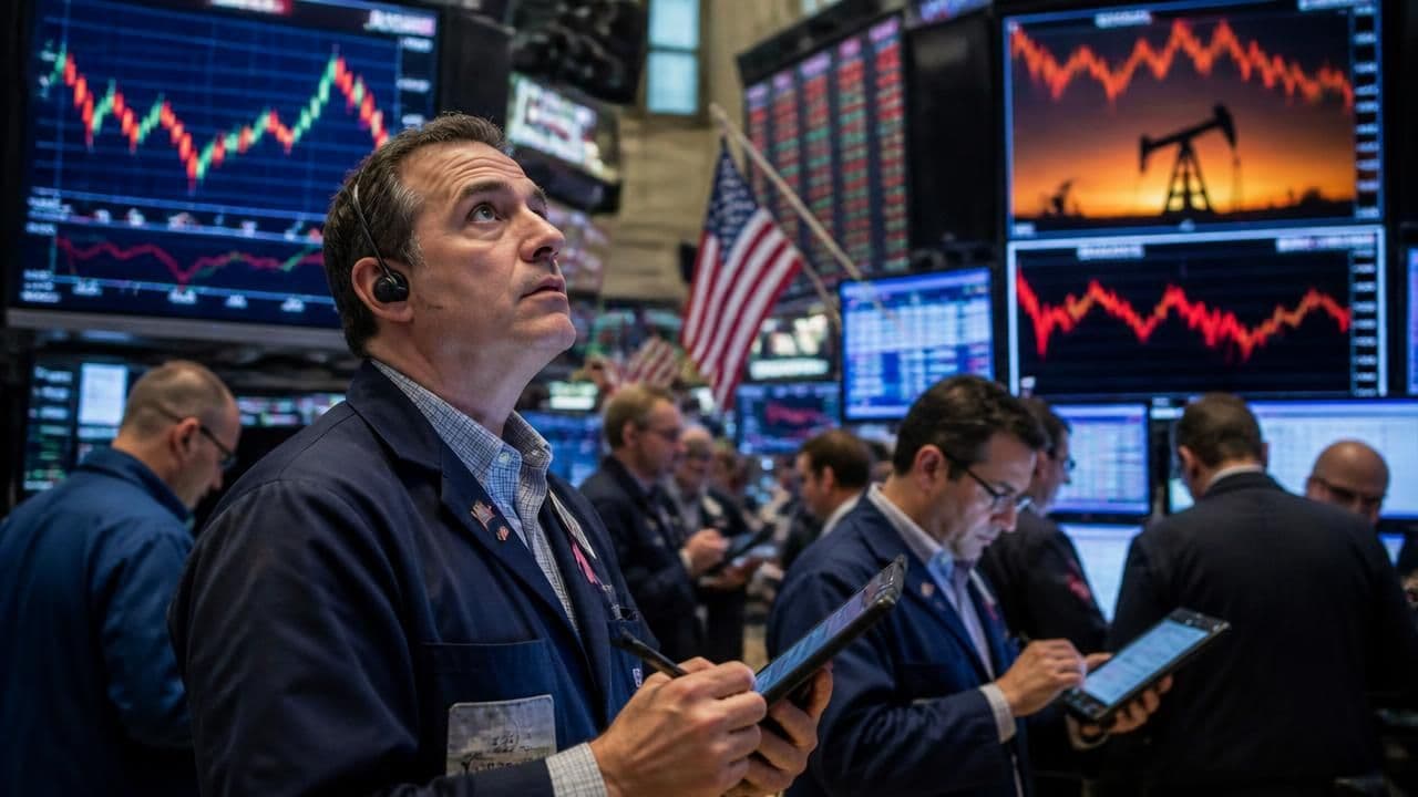 Wall Street Whipsaws as U.S.-China Optimism Collides With Oil Volatility and Fed Anxiety