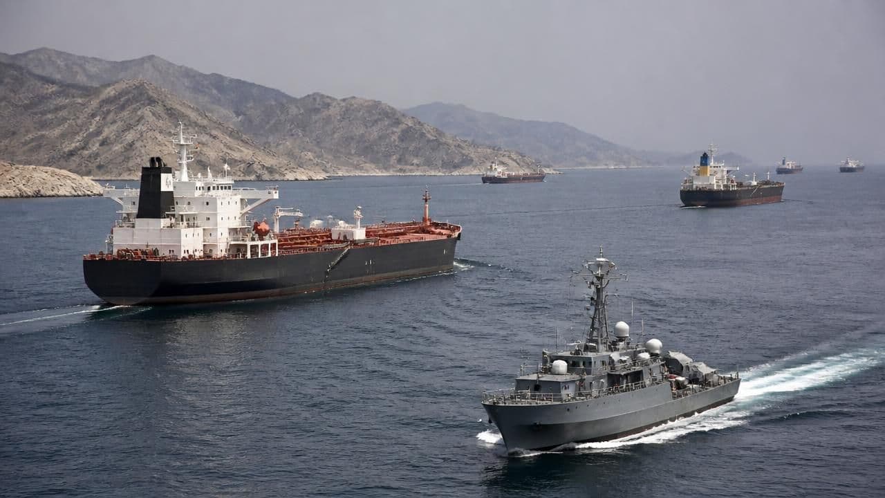 Hormuz Oil Traffic Hits Six-Month High as U.S.-Iran Tanker Strikes Roil Markets