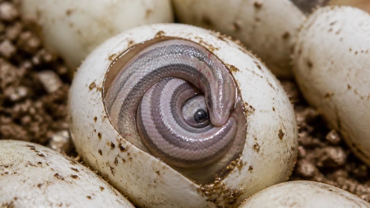 Why Snake Embryos Coil in Spirals: Scientists Unravel the Mystery of the Right-Handed Twist